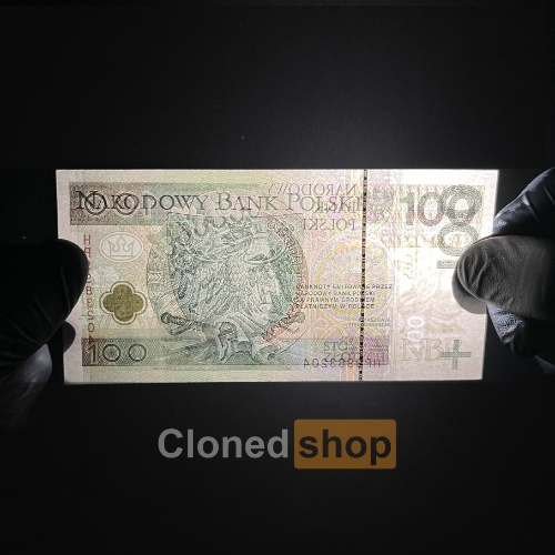 100 PLN back